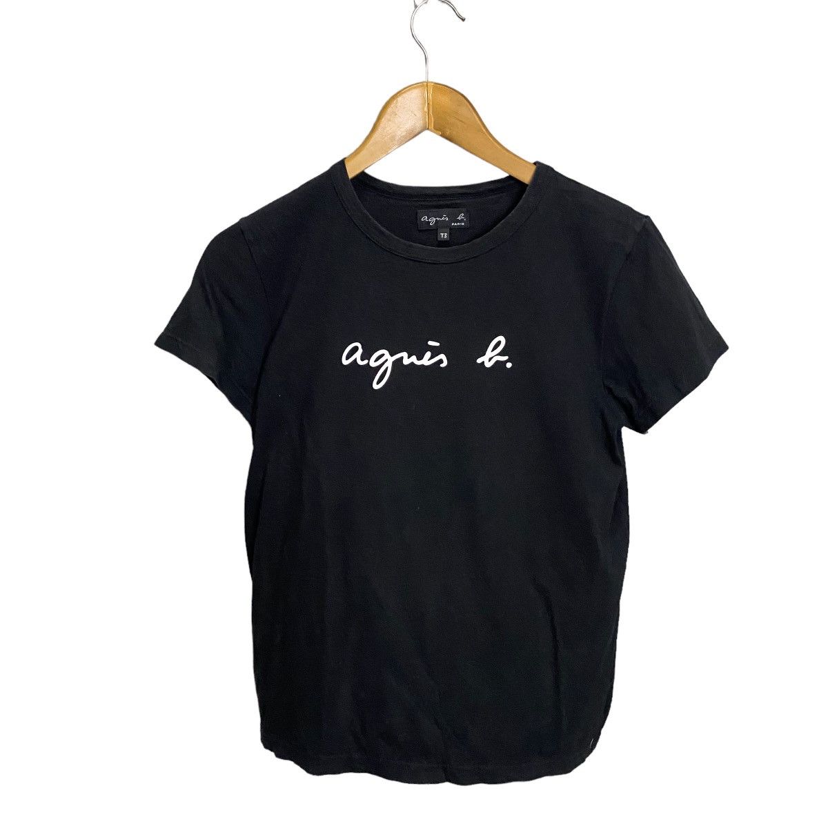 agnes b. Agnes B. black spellout Size S / US 4 / IT 40 - 1 Thumbnail
