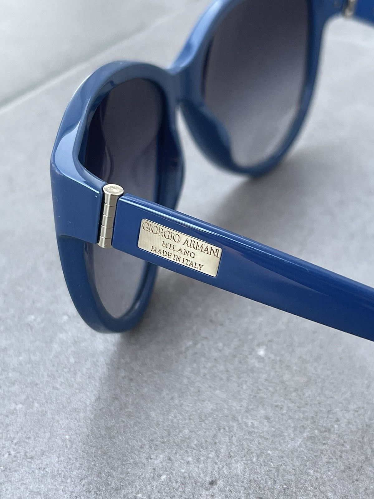 Emporio Armani Giorgio Armani AR8021 5114/8G Blue Sunglasses Size ONE SIZE - 7 Thumbnail