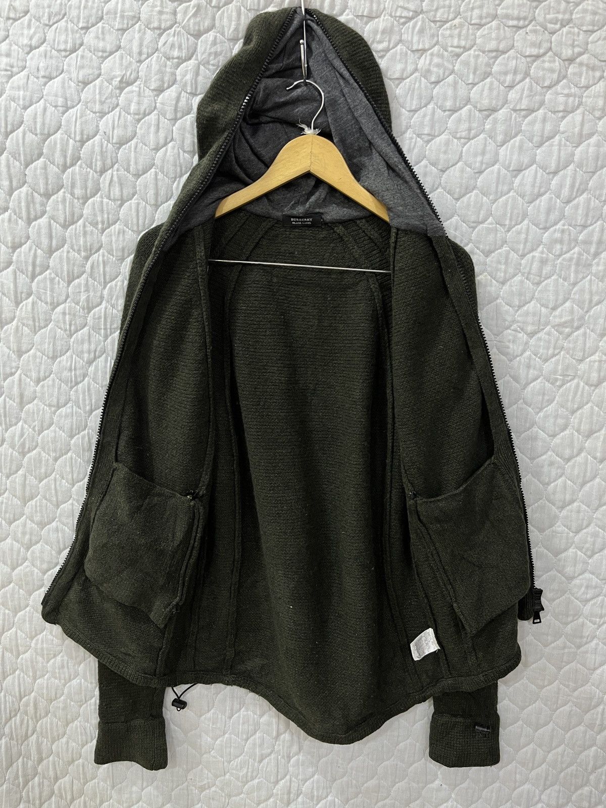 Burberry (Wwww)🔥🔥HYPE BURBERRY BLACK LABEL HOODIE FULL ZIPPER JACKET Size M / US 6-8 / IT 42-44 - 8 Thumbnail