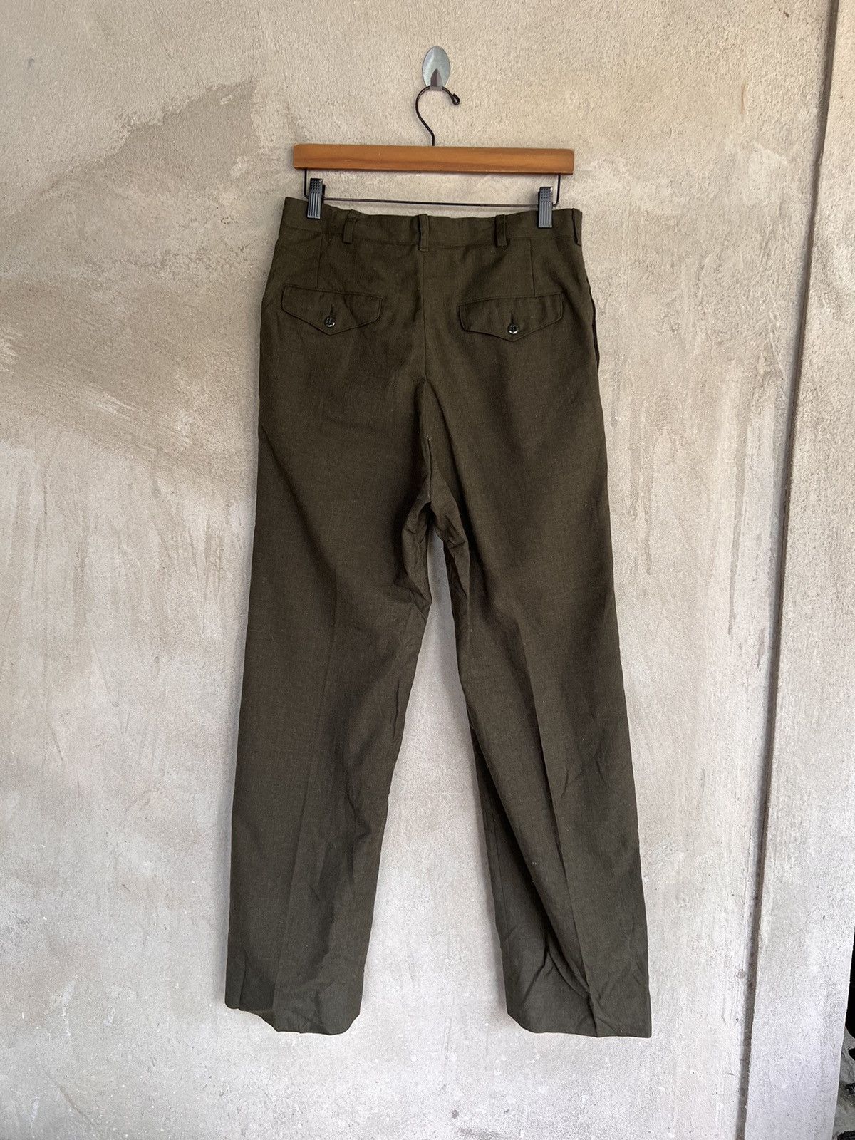 Vintage Vintage Military Wool Pant Size US 31 - 5 Thumbnail