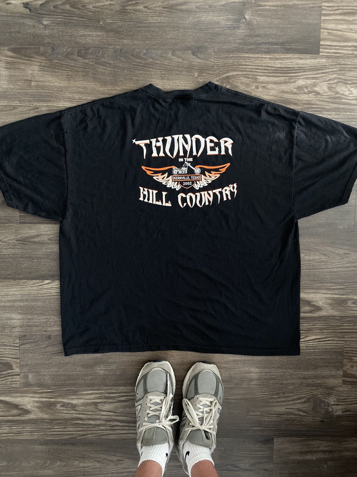 Vintage Vintage 2002 Biker Thunder Hill Country T Shirt Grailed
