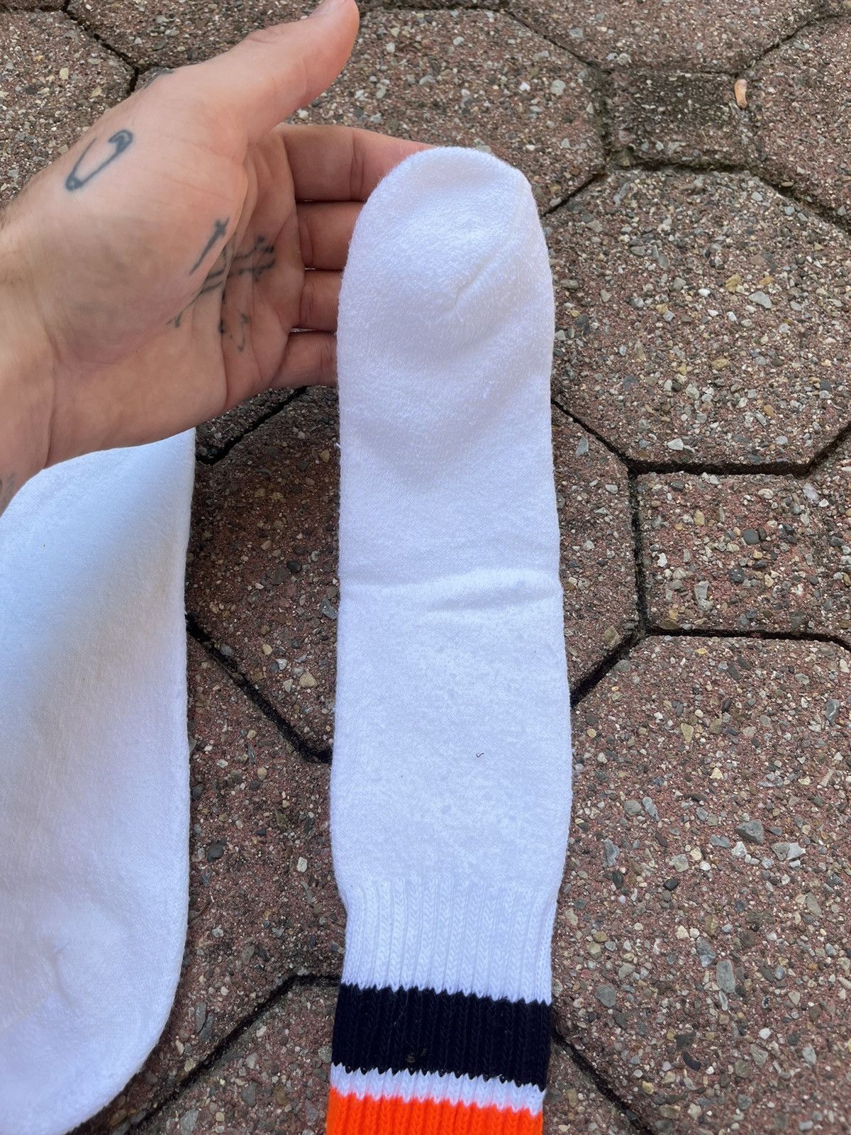 Vintage Vintage 1970s 1960s Tube Socks Made in the USA Size ONE SIZE - 2 Thumbnail