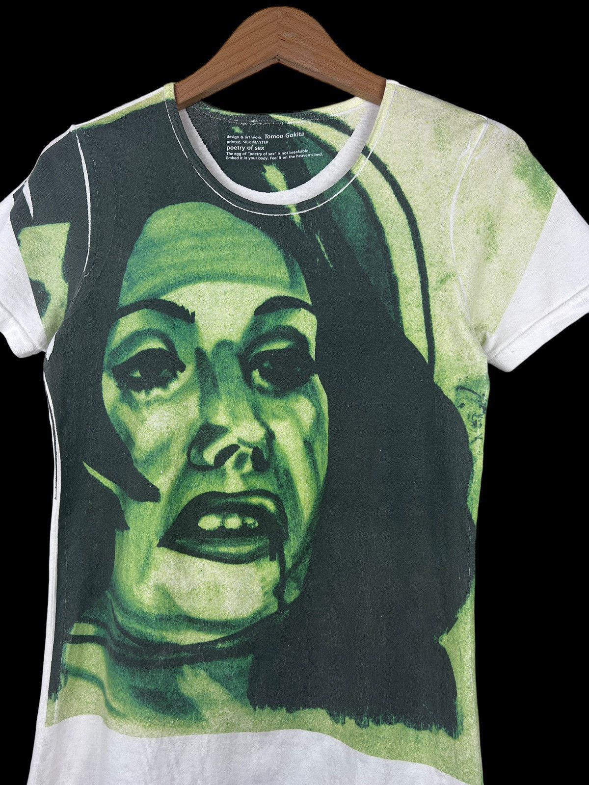 Japanese Brand Vintage Tomoo Gokita ‘Poetry Of Sex” Artwork Tshirt Size S / US 4 / IT 40 - 6 Thumbnail