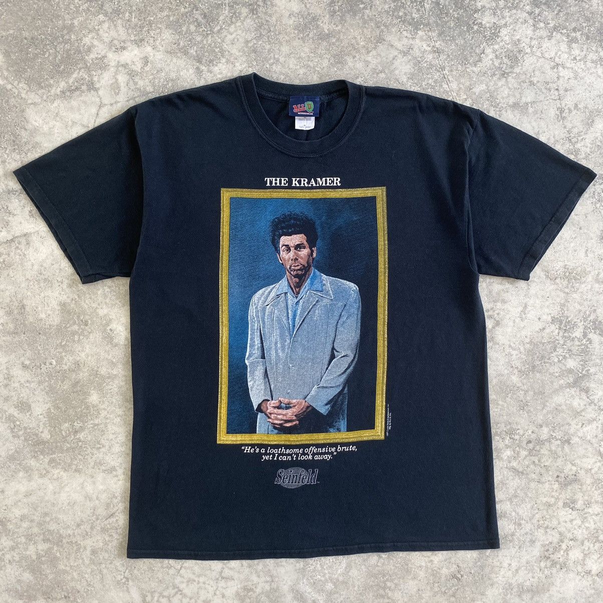 Vintage Vintage 1997 The Kramer Seinfeld TV Sitcom Promo T-Shirt Size US XL / EU 56 / 4 - 1 Thumbnail