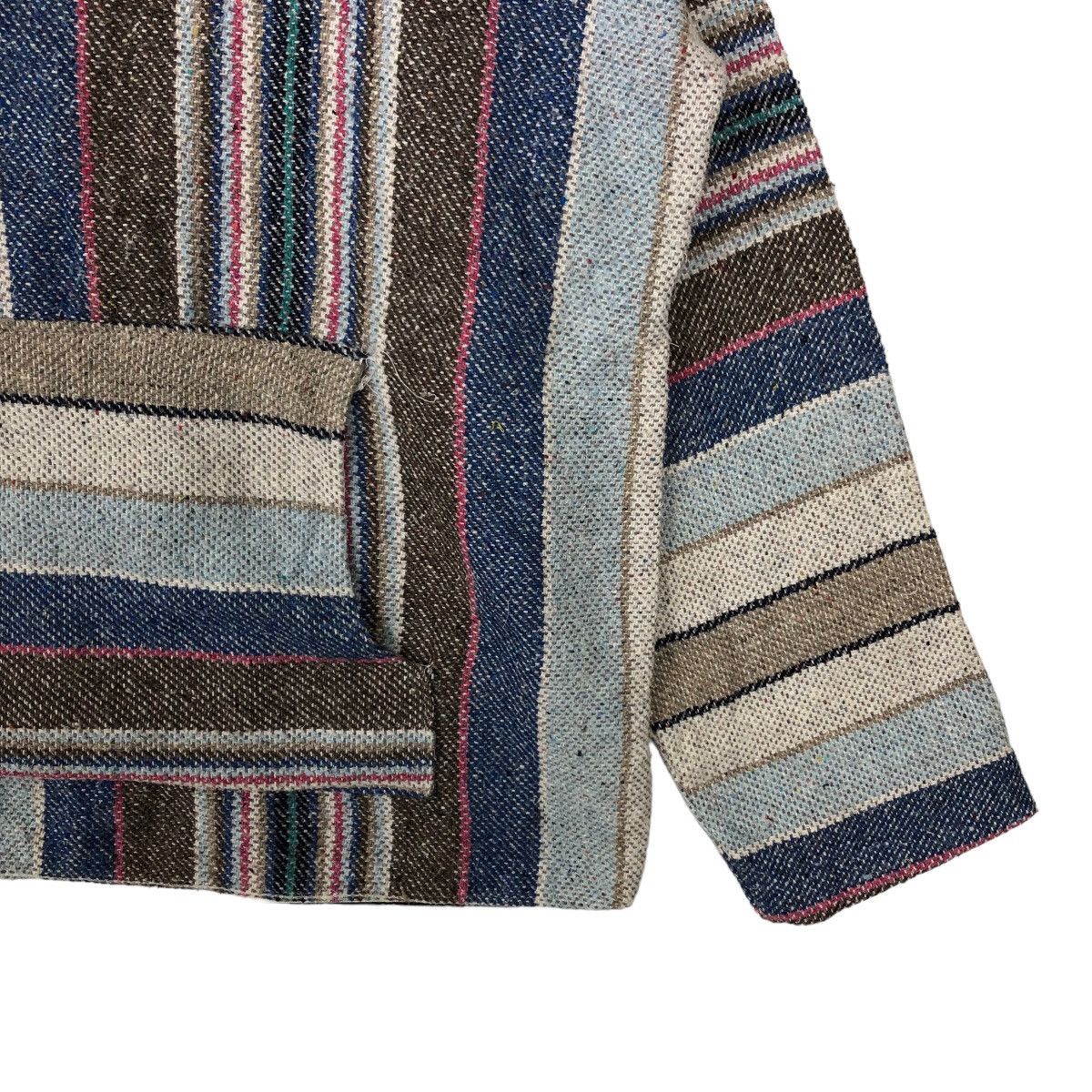 Japanese Brand VINTAGE MOLINS CHORE JACKET STRIPED INSPIRED KAPITAL JAPAN Size US XL / EU 56 / 4 - 4 Thumbnail