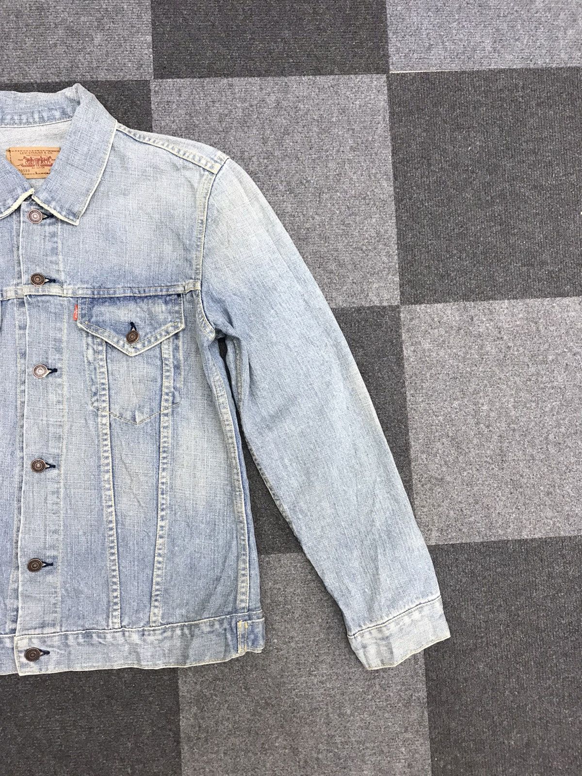 Levi's Levis 70559 Light Wash Type 3 Trucker Jacket Size US L / EU 52-54 / 3 - 2 Thumbnail