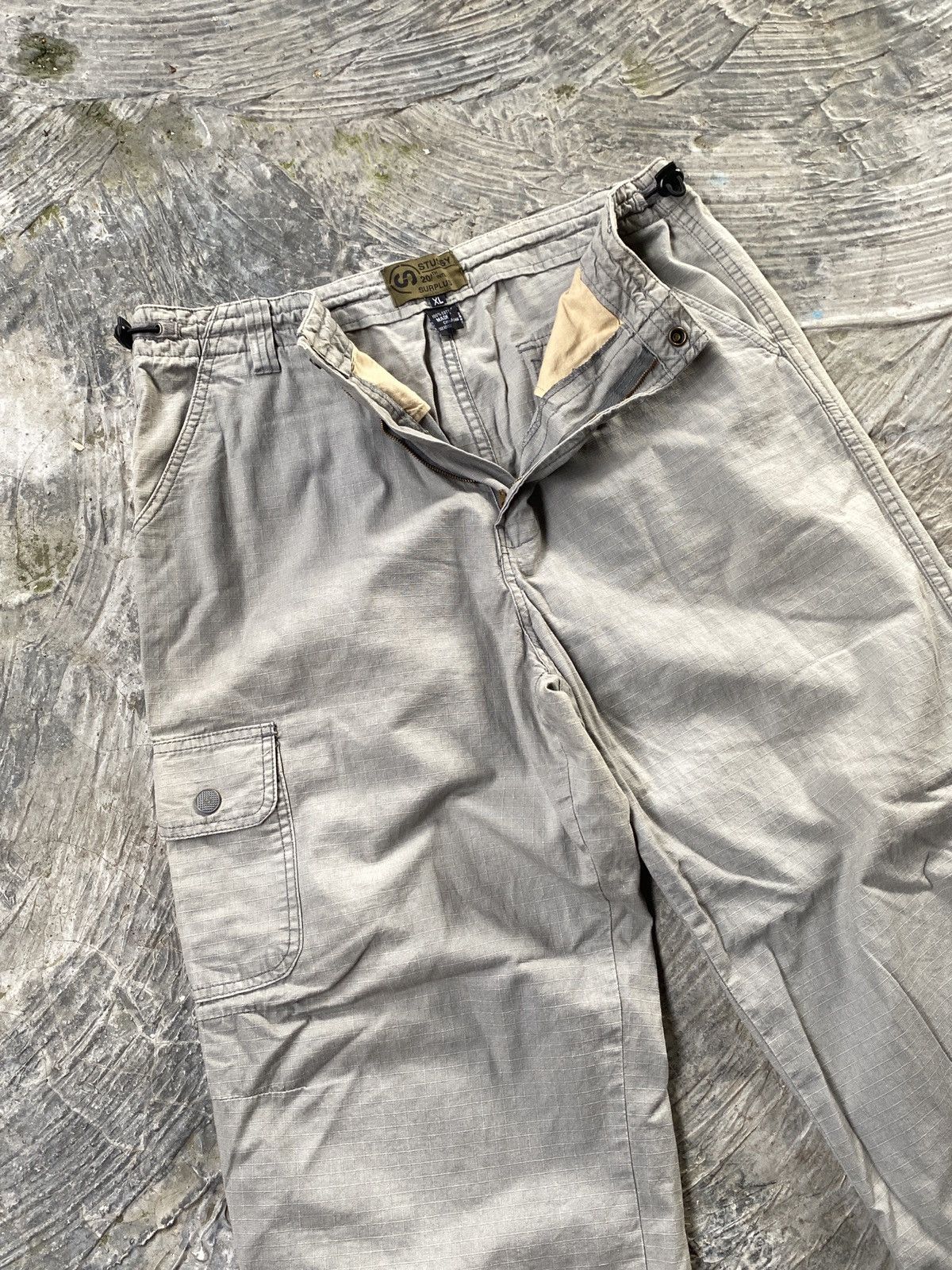 Stussy 🔥OFFER NOW🔥 Vintage Stussy Surplus Cargo Pant Size US 34 / EU 50 - 8 Thumbnail