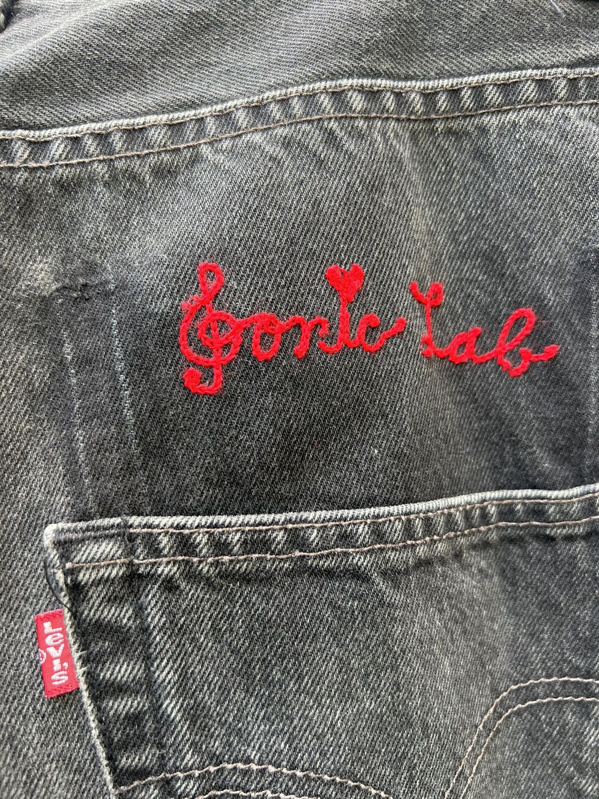 Needles Vintage Levi’s 501 REBIULD by Sonic Lab Needles Denim Jeans Size US 32 / EU 48 - 18 Thumbnail