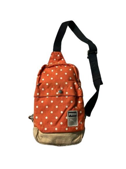 Puma × Vintage Vintage PUMA Sling Bag Backpack Bagpack Size ONE SIZE - 1 Thumbnail