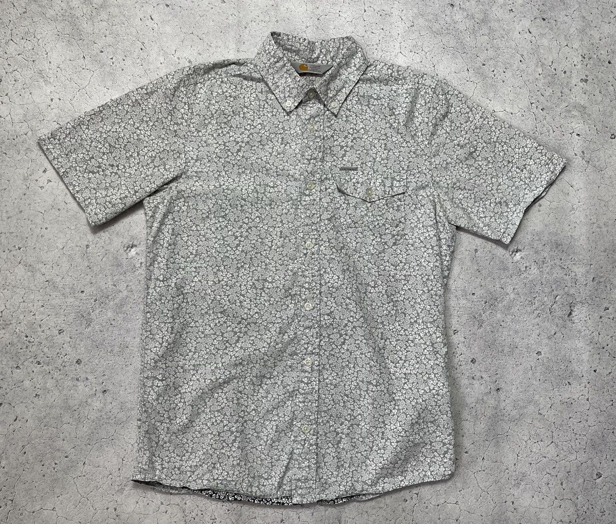 Carhartt × Carhartt Wip × Vintage Carhartt Vintage Short Sleeve Shirt Size US S / EU 44-46 / 1 - 1 Thumbnail