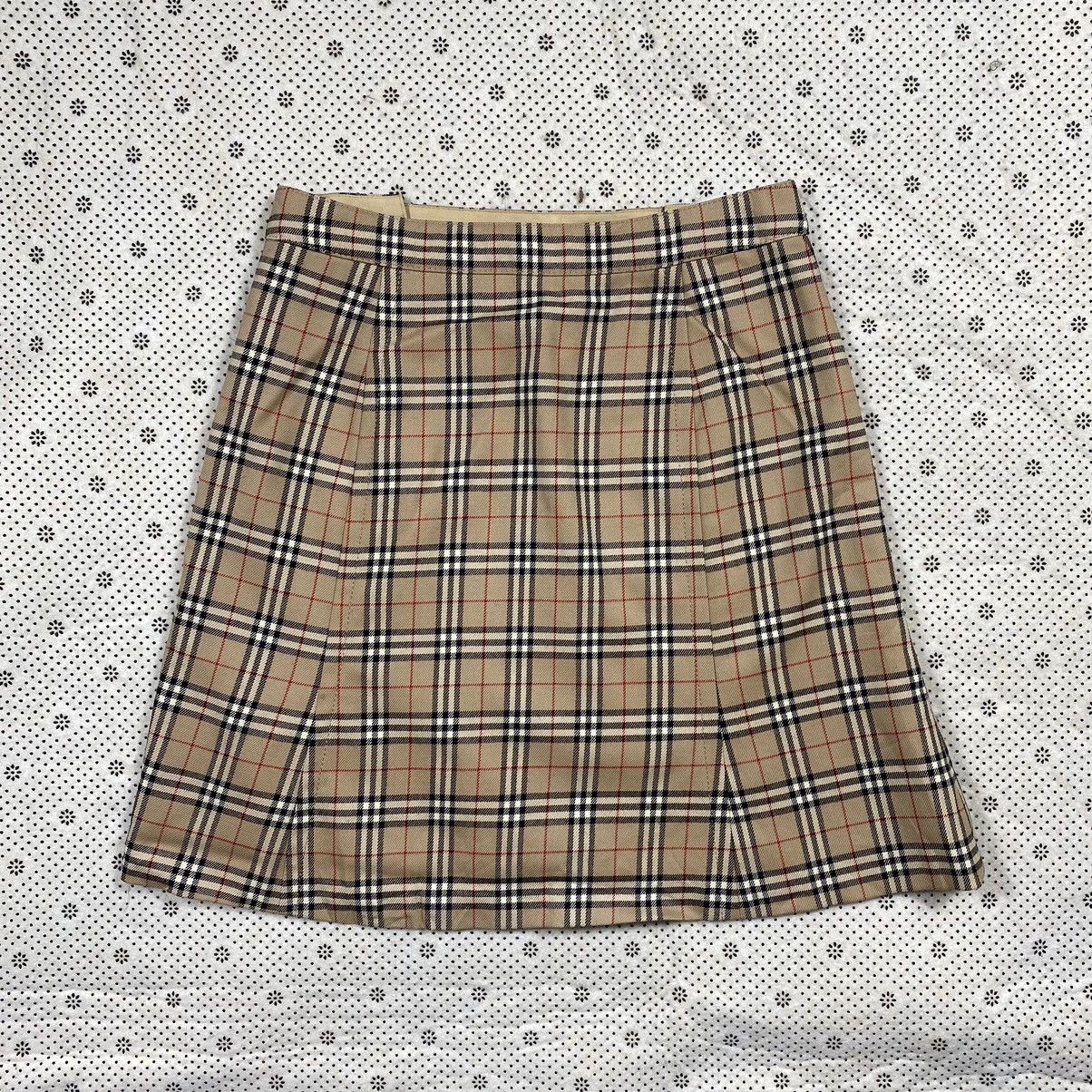 Burberry × Burberry Prorsum Burberry Nova Check Mini Skirt Size 27" / US 4 / IT 40 - 2 Thumbnail