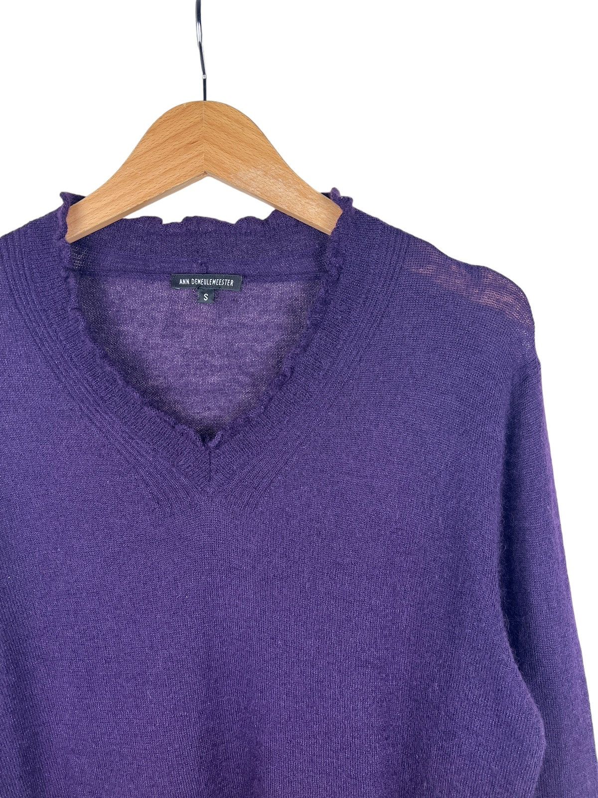 Ann Demeulemeester Ann Demeulemeester Wool Mohair Blend Knit Sweater Size US M / EU 48-50 / 2 - 7 Thumbnail