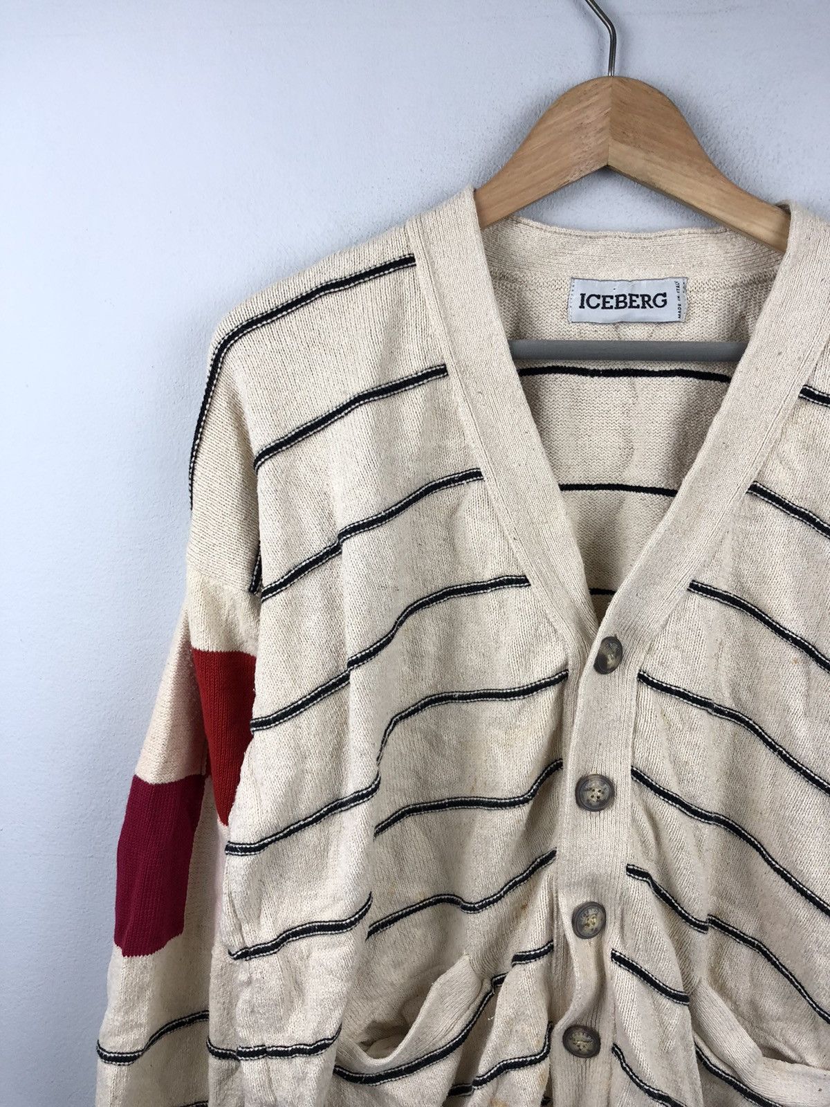 Iceberg × Other Iceberg Knitwear Multi Colour Patchwork Size L / US 10 / IT 46 - 3 Thumbnail