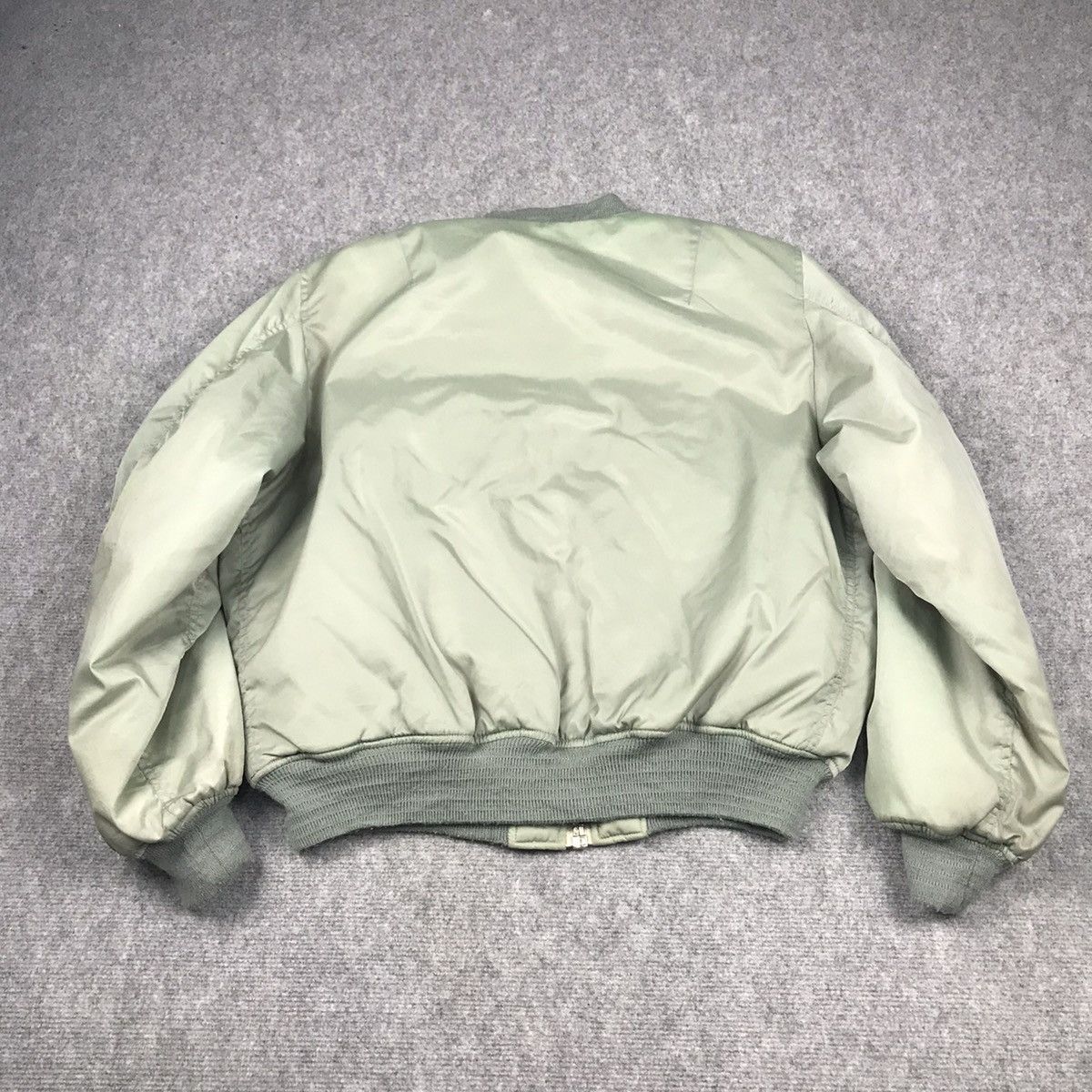 Japanese Brand BOMBER YAGI JACKET FLYER MA-1 FADED JACKET Size US M / EU 48-50 / 2 - 8 Thumbnail