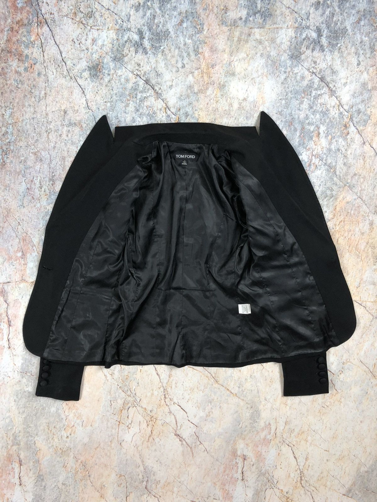 Tom Ford Tom ford black blazer jacket Size S / US 4 / IT 40 - 2 Thumbnail