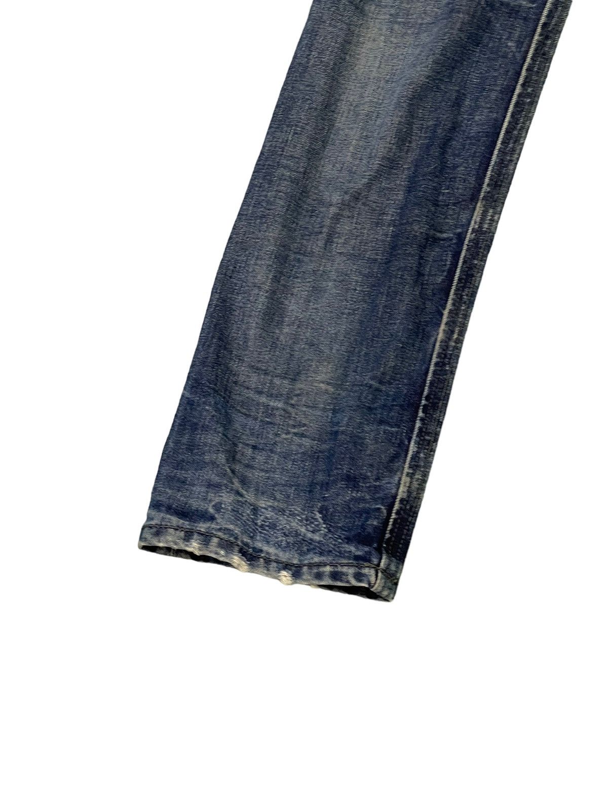 Diesel Slim Jeans Diesel Industries Distress Faded 5🟦7 Size US 31 - 16 Thumbnail