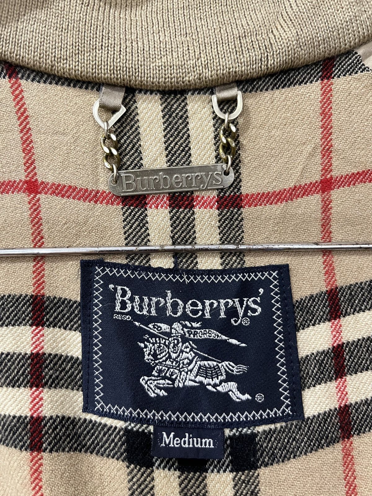 Burberry (Uuuu). VTG BURBERRYS BOMBER JACKET Size US M / EU 48-50 / 2 - 8 Thumbnail