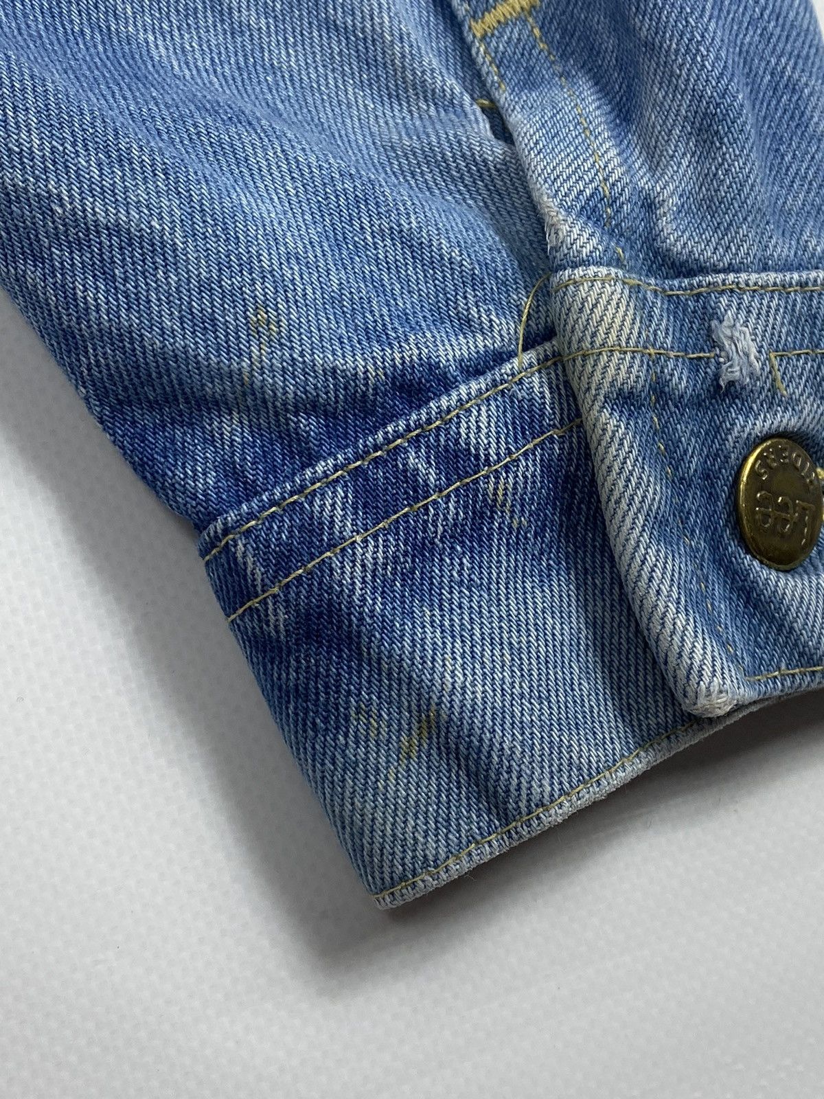 Lee 🔥LASTDROP🔥 90s Made In USA Lee Denim Jeans Trucker Jacket Size M / US 6-8 / IT 42-44 - 5 Thumbnail