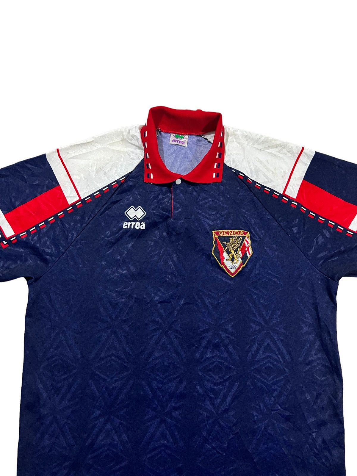 Vintage 1993-94 Errea Genoa FC 🇮🇹 Jersey Kit Juv Milan Napoli #7 Size US M / EU 48-50 / 2 - 1 Thumbnail