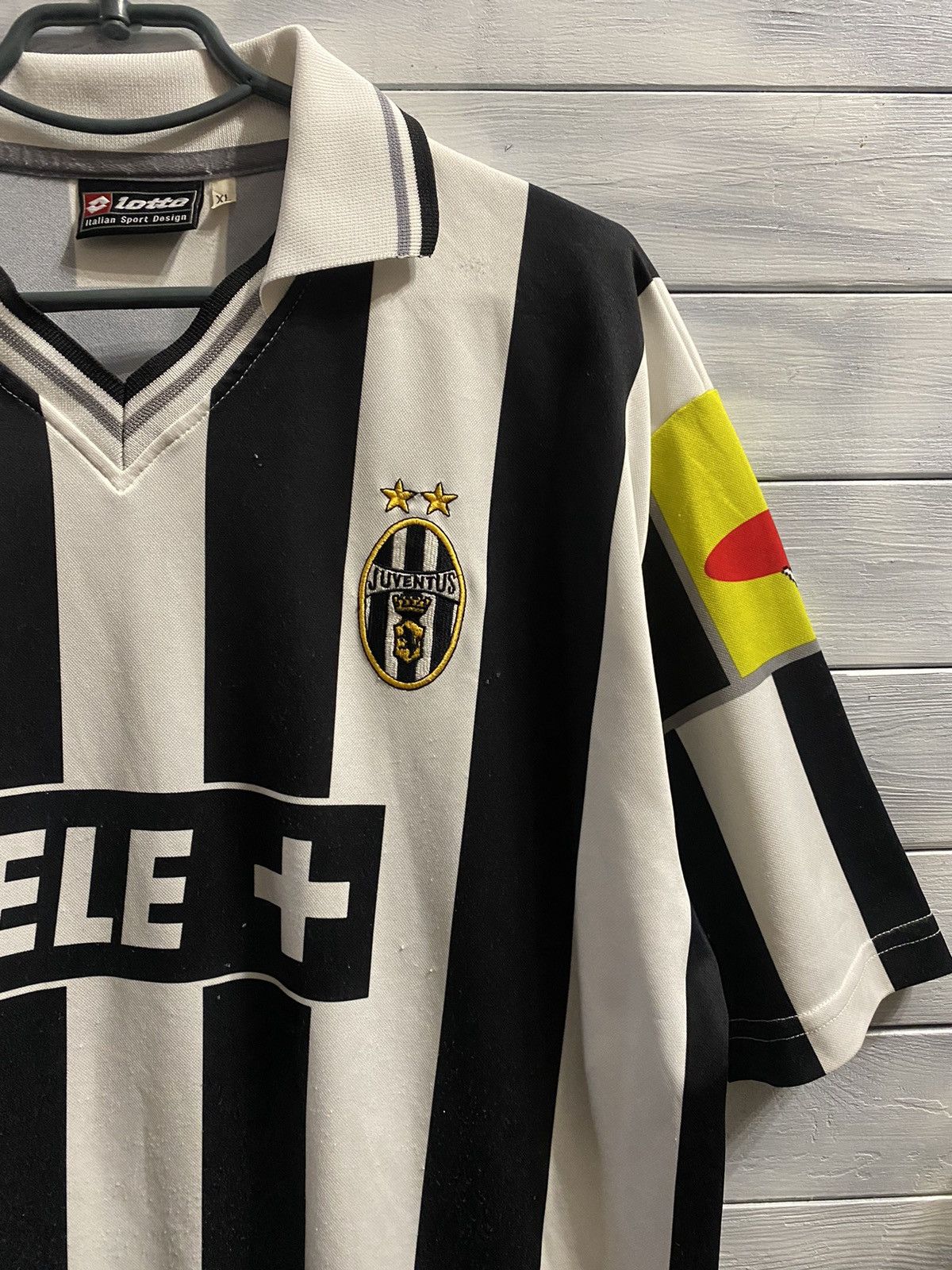 Lotto Sport Juventus 00-01e Del Piero #10 Soccer Football Jersey Vintage Size US XL / EU 56 / 4 - 4 Thumbnail