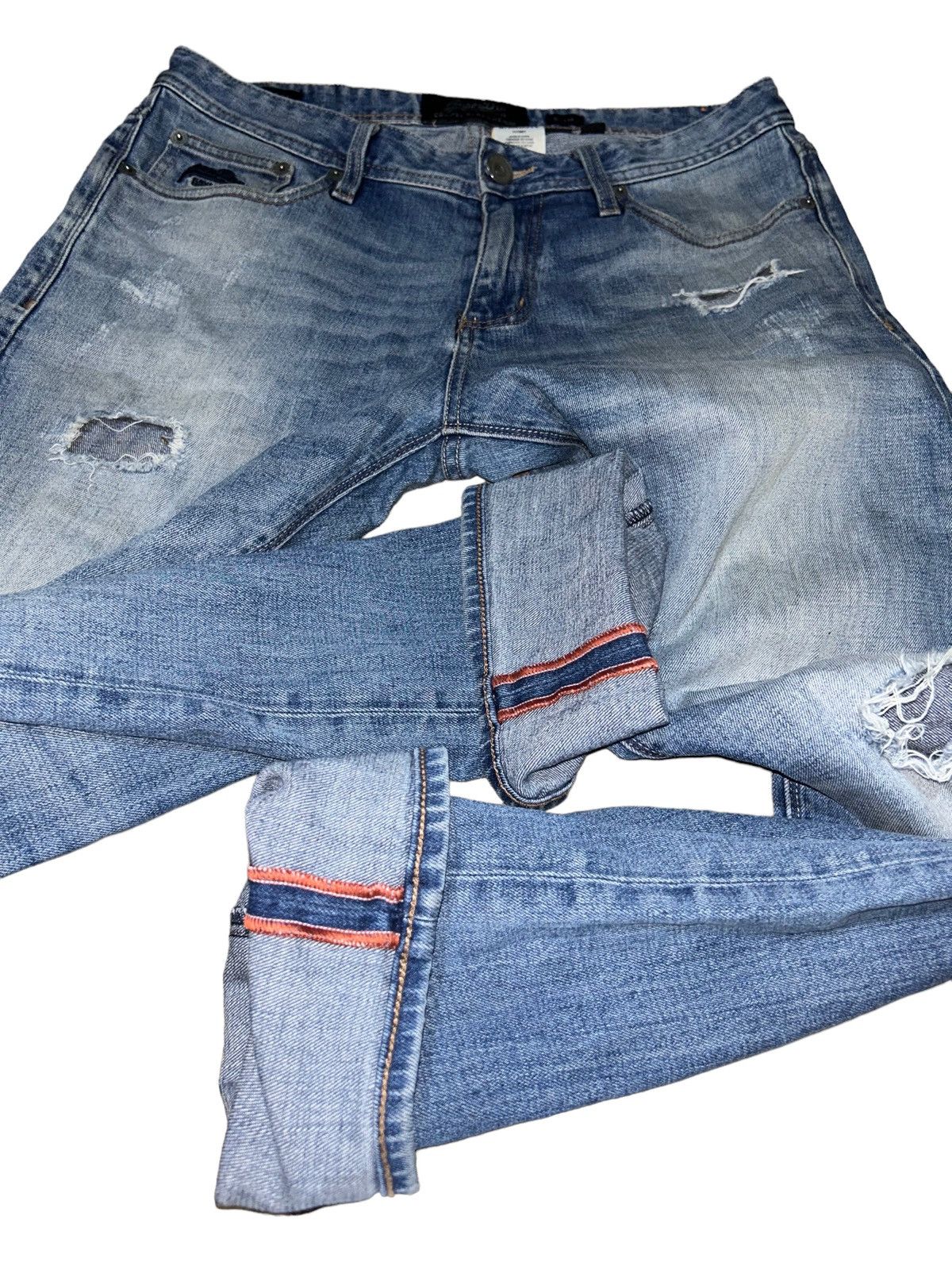 Superdry Superdry Japan Skinny Denim Jeans Pant Size US 34 / EU 50 - 1 Thumbnail