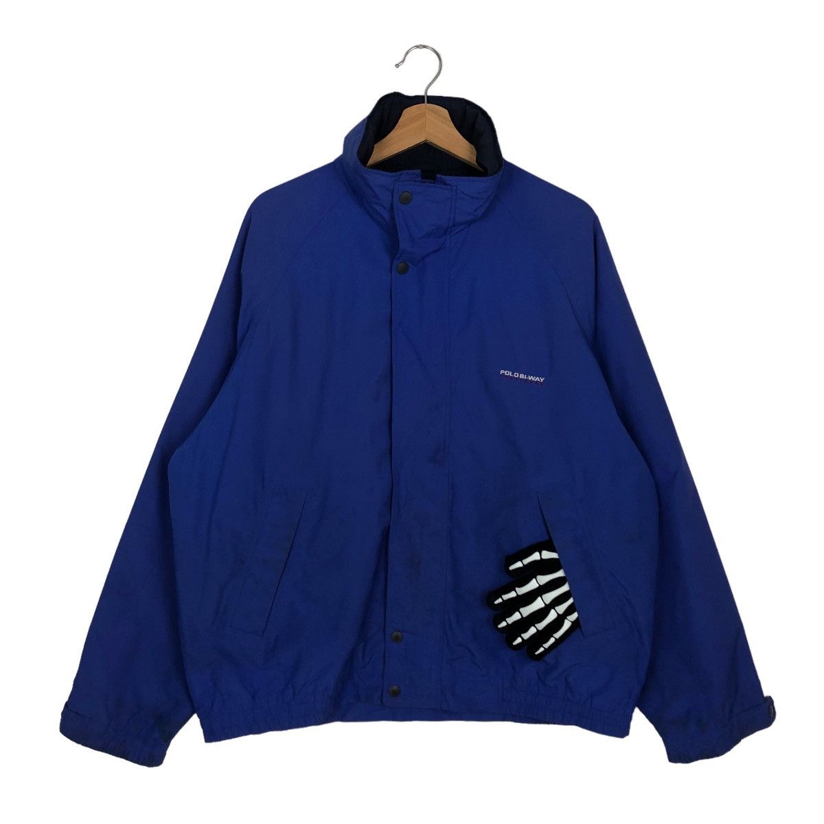 Japanese Brand VINTAGE SURVIVAL JACKET POLO BI-WAY SPORT ISSEY MIYAKE Size US L / EU 52-54 / 3 - 1 Thumbnail