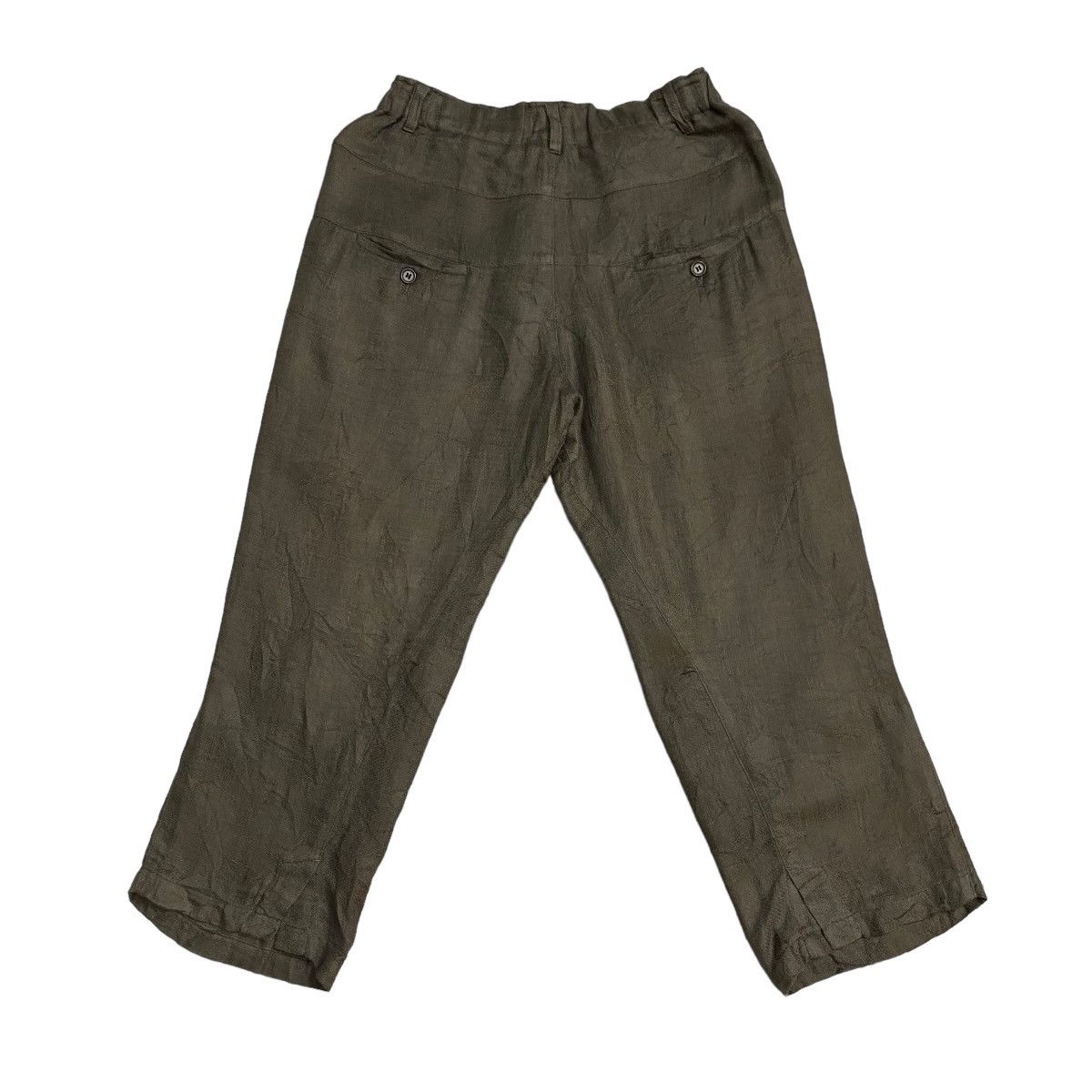 Issey Miyake Plantation by Issey Miyake silk/hemp pant Size 31" - 2 Thumbnail