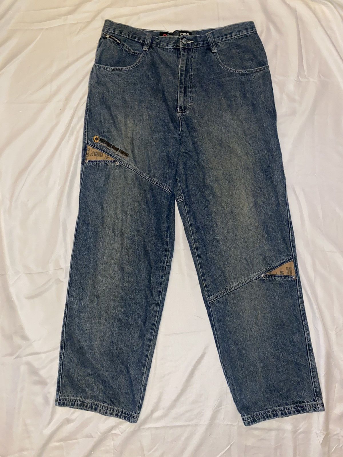 Southpole Vtg Y2K Blue Southpole Baggy Jeans 36 x 34 | Grailed