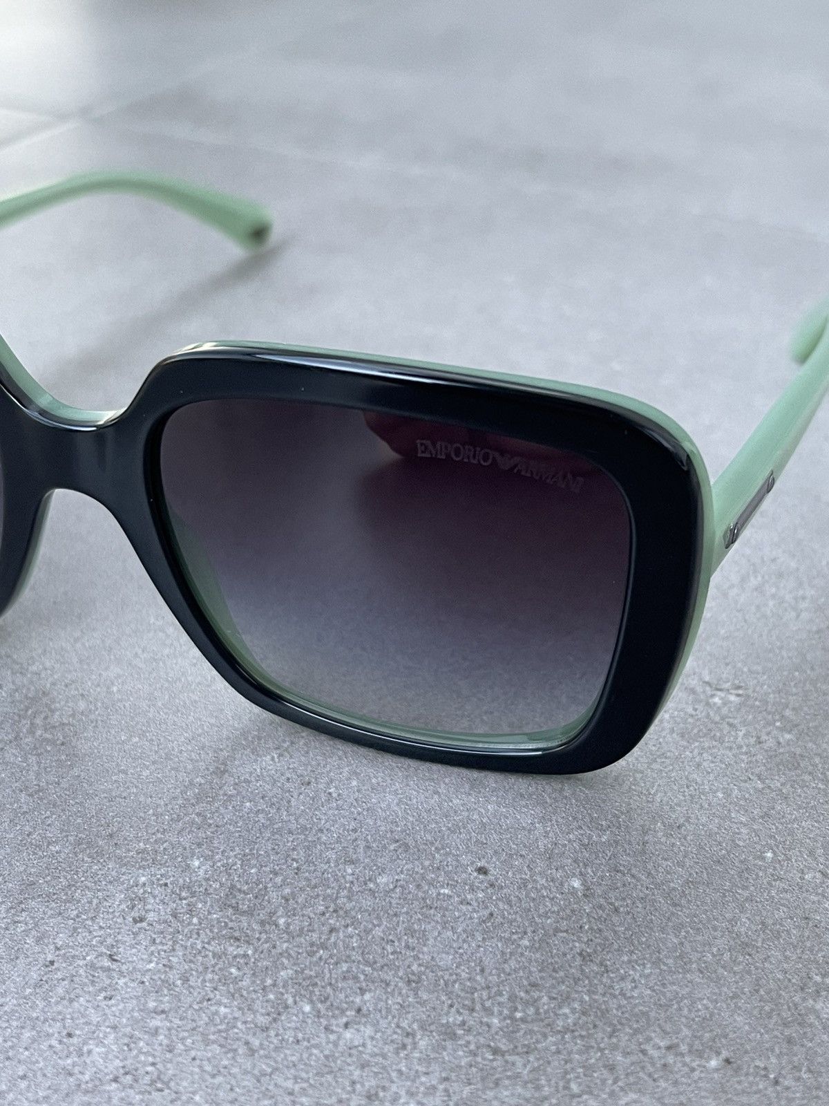Emporio Armani Emporio Armani EA4007 5045/8G Green Black 3D Sunglasses Size ONE SIZE - 1 Thumbnail