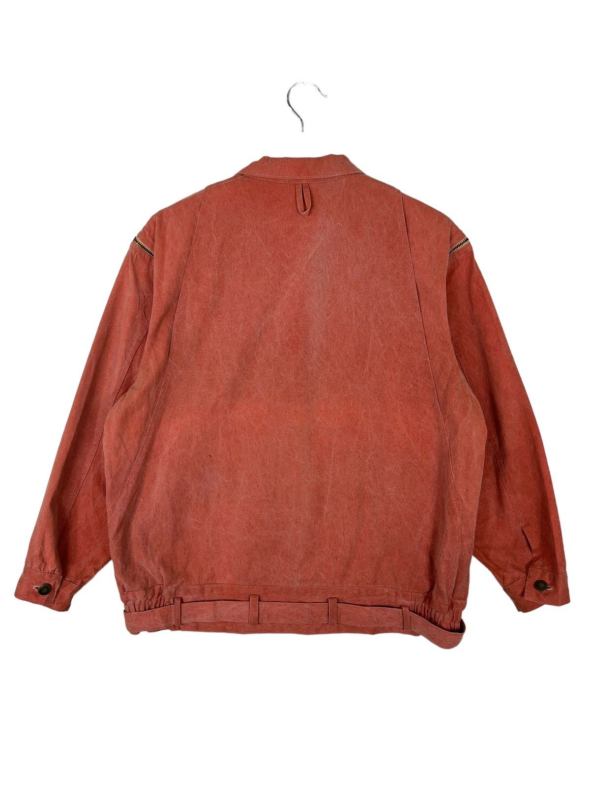 Issey Miyake 🔥 VINTAGE 80s ISSEY MIYAKE BELT JACKET Size US M / EU 48-50 / 2 - 4 Thumbnail
