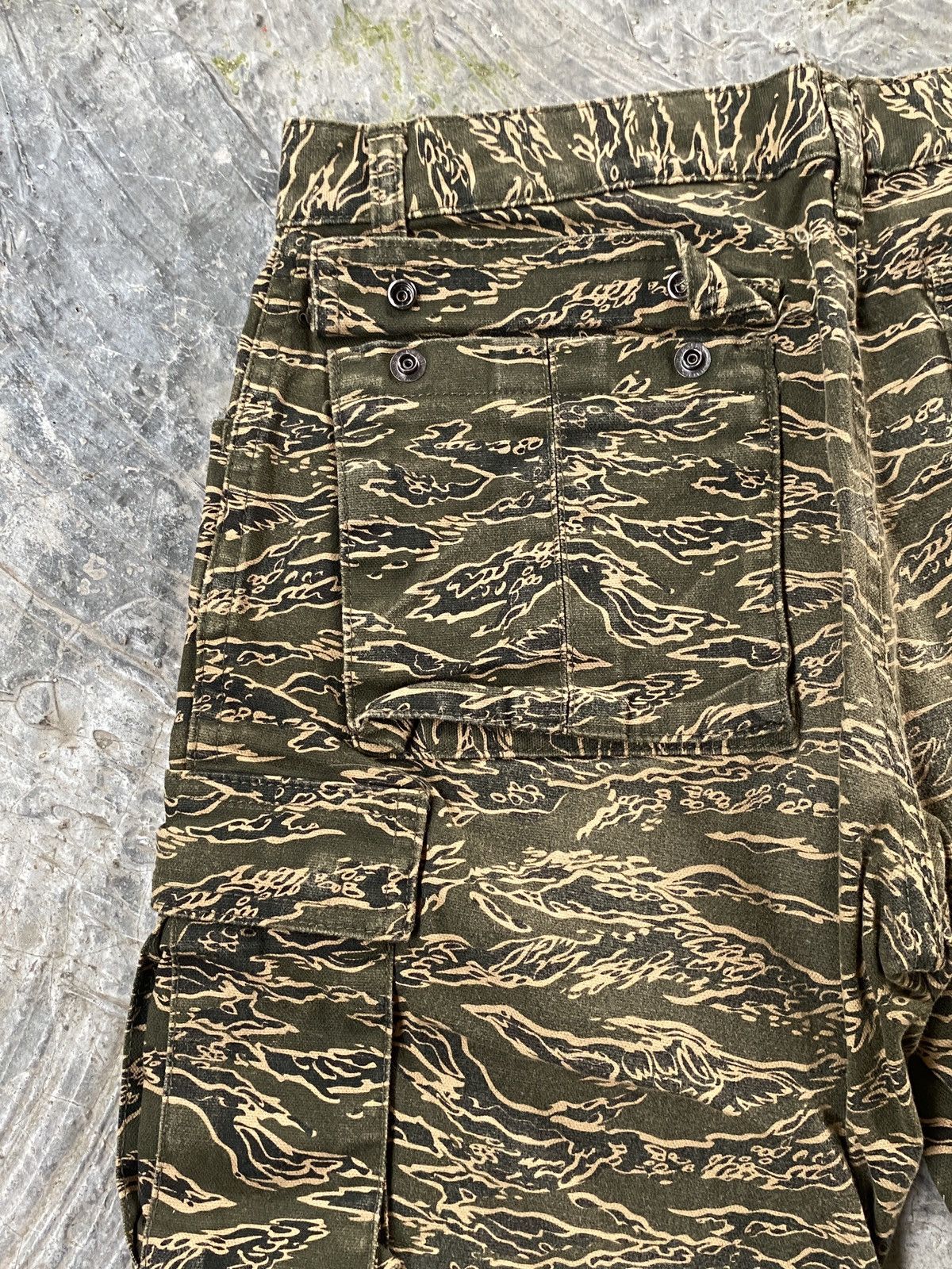 Other 🔥RARE❗️Vintage BIG SMITH Tiger Stripe Cargo pant Size US 30 / EU 46 - 13 Thumbnail