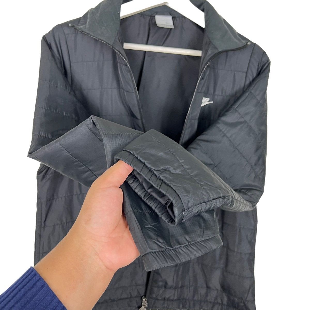 Nike 🔥 VINTAGE NIKE GOLF QUILTED JACKET Size US M / EU 48-50 / 2 - 9 Thumbnail