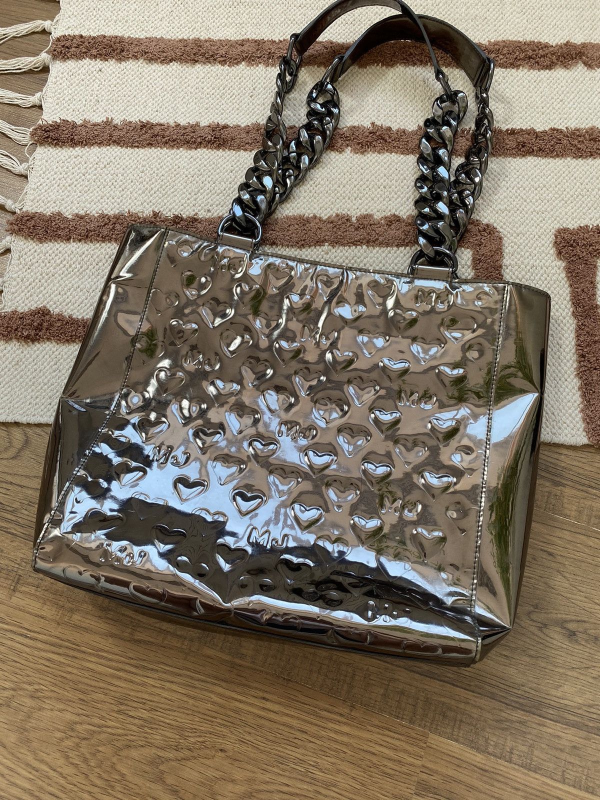 Marc Jacobs LACQUE BY MARK JACOBS HEARTS SHOPER BAG Size ONE SIZE - 2 Thumbnail