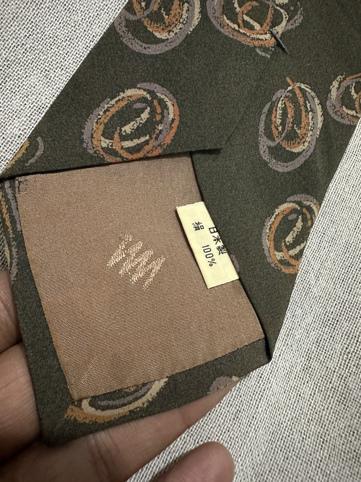 Issey Miyake Vintage Issey Miyake Nice Art Tie Size ONE SIZE - 4 Thumbnail