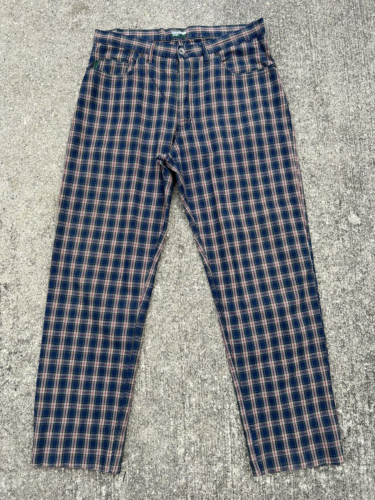 Paul Smith Jeans Made in Morocco Checkered Pant