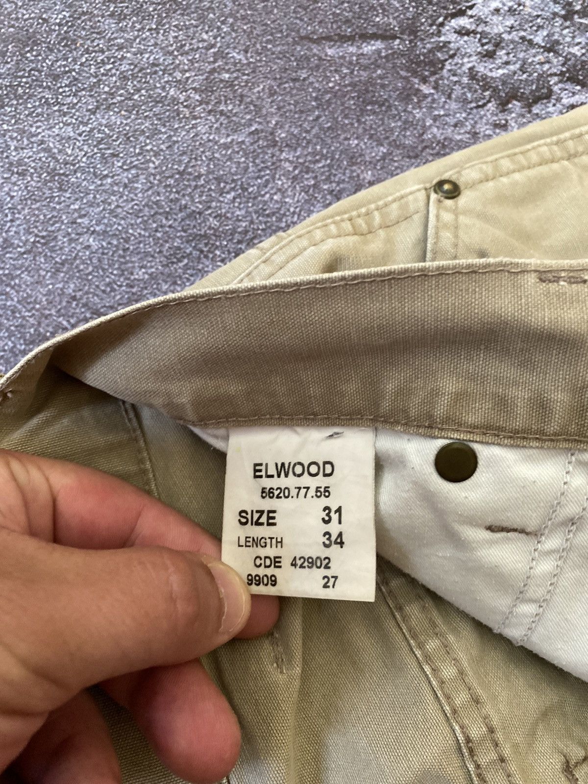 G-Star × Vintage Vintage G-Star Raw Elwood Beige Denim Jeans Pants Size 31 Size US 31 - 8 Thumbnail