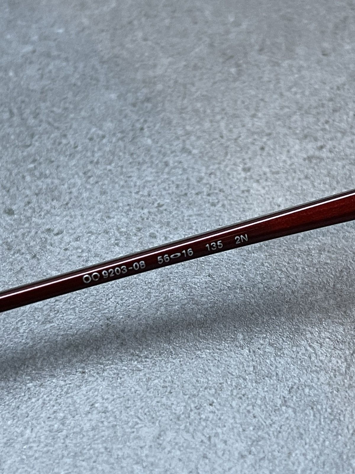 Oakley Oakley OO9203-08 "Hall Pass" Dark Red Sunglasses Size ONE SIZE - 12 Thumbnail