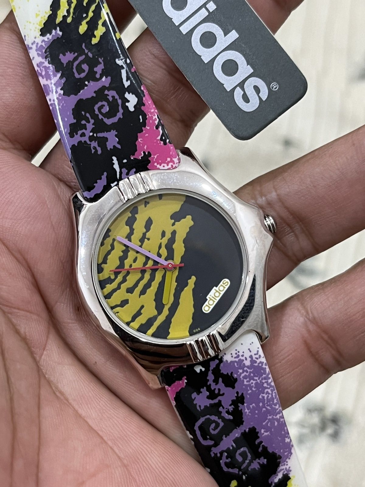 Adidas × Hypebeast × Vintage 🔥💣 HYPE VINTAGE ADIDAS WATCH Size ONE SIZE - 2 Thumbnail