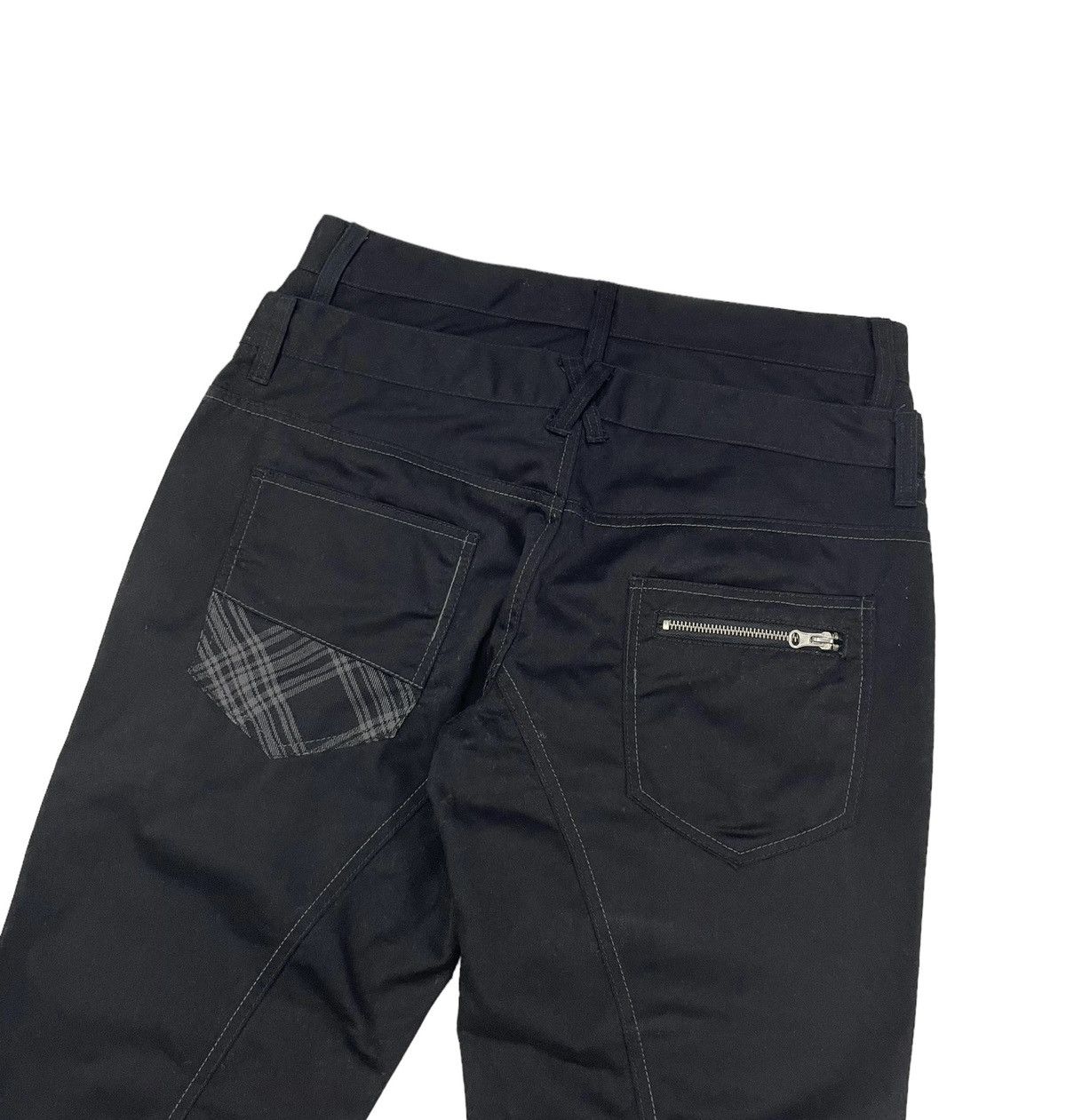 PPFM Nylaus Japan Double Waist 3Q Rollup Punk Pants Size US 32 / EU 48 - 7 Thumbnail