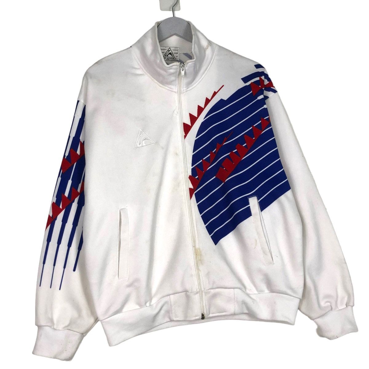 Japanese Brand × Le Coq Sportif 💥90s JAPAN FIFA CUP ZIPPER TRACK TOP JACKET Size US M / EU 48-50 / 2 - 3 Thumbnail