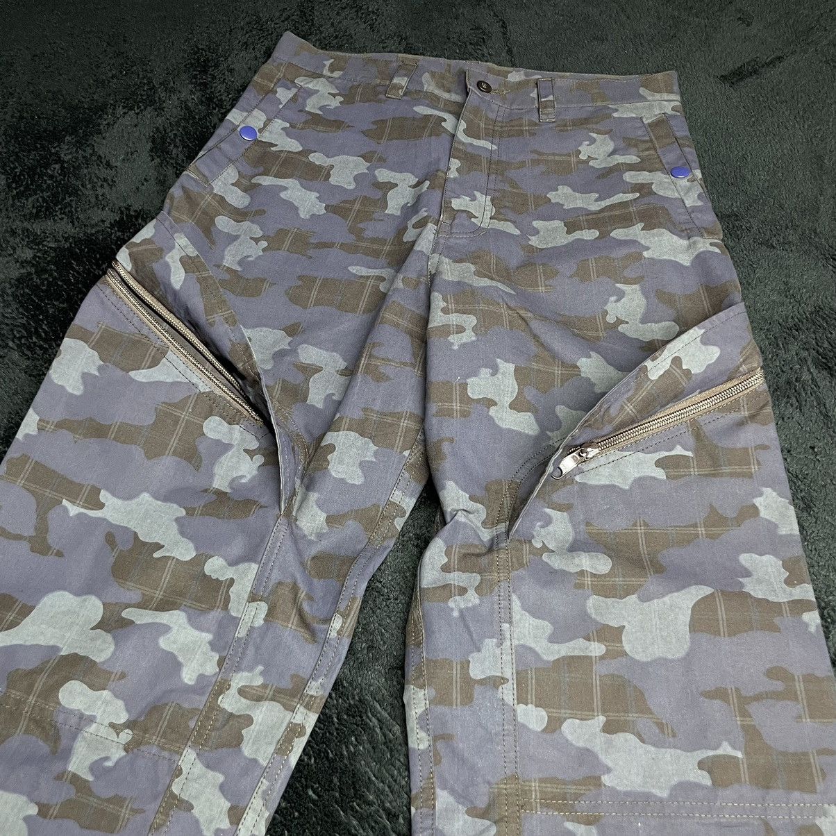 Final Home A4 FINAL HOME LOW CROTCH CROPPED RISE CARGO PANT Size US 30 / EU 46 - 10 Thumbnail