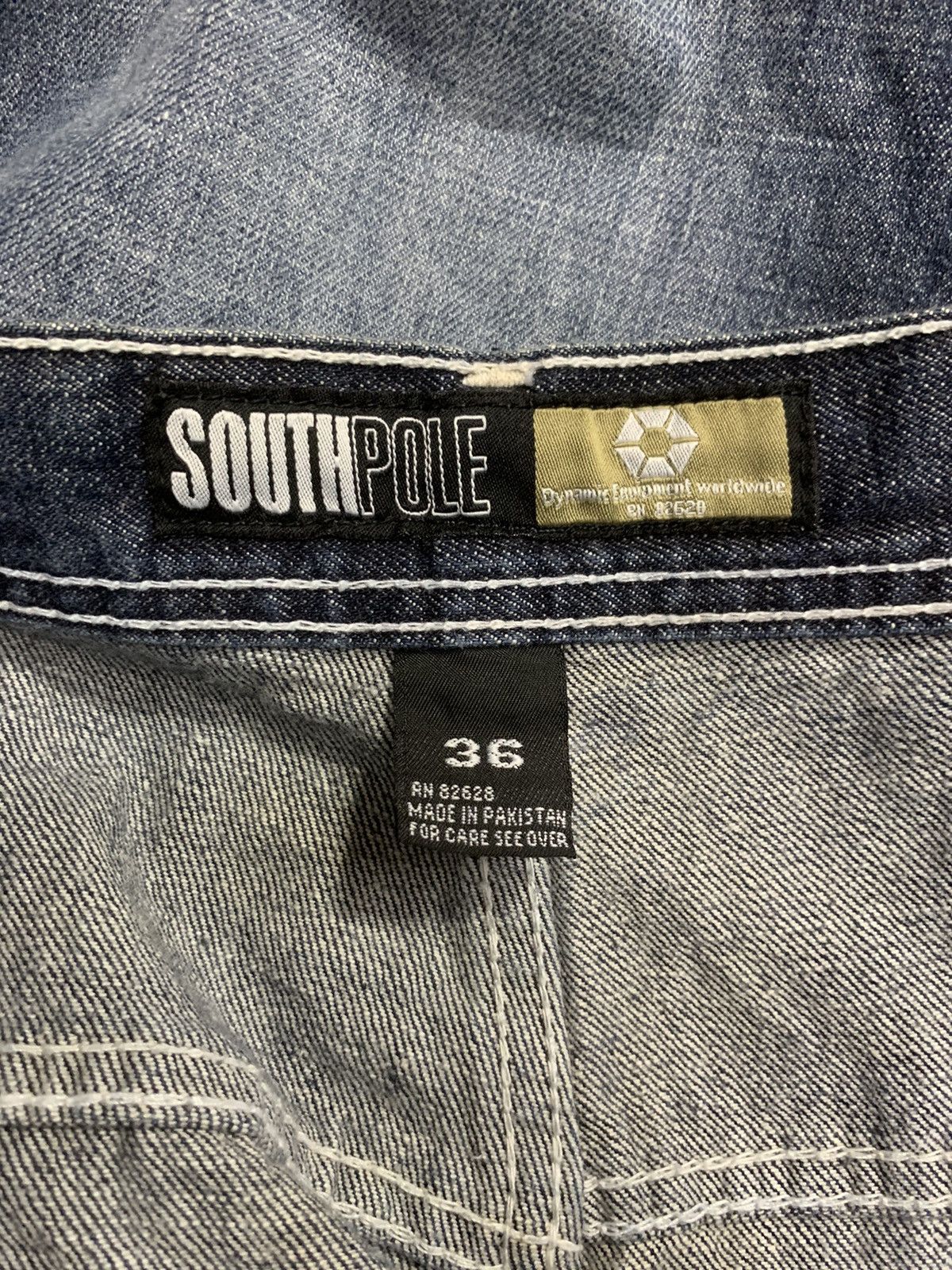JNCO × Southpole Vintage Souhtpole Baggy Denim Size US 35 - 6 Thumbnail