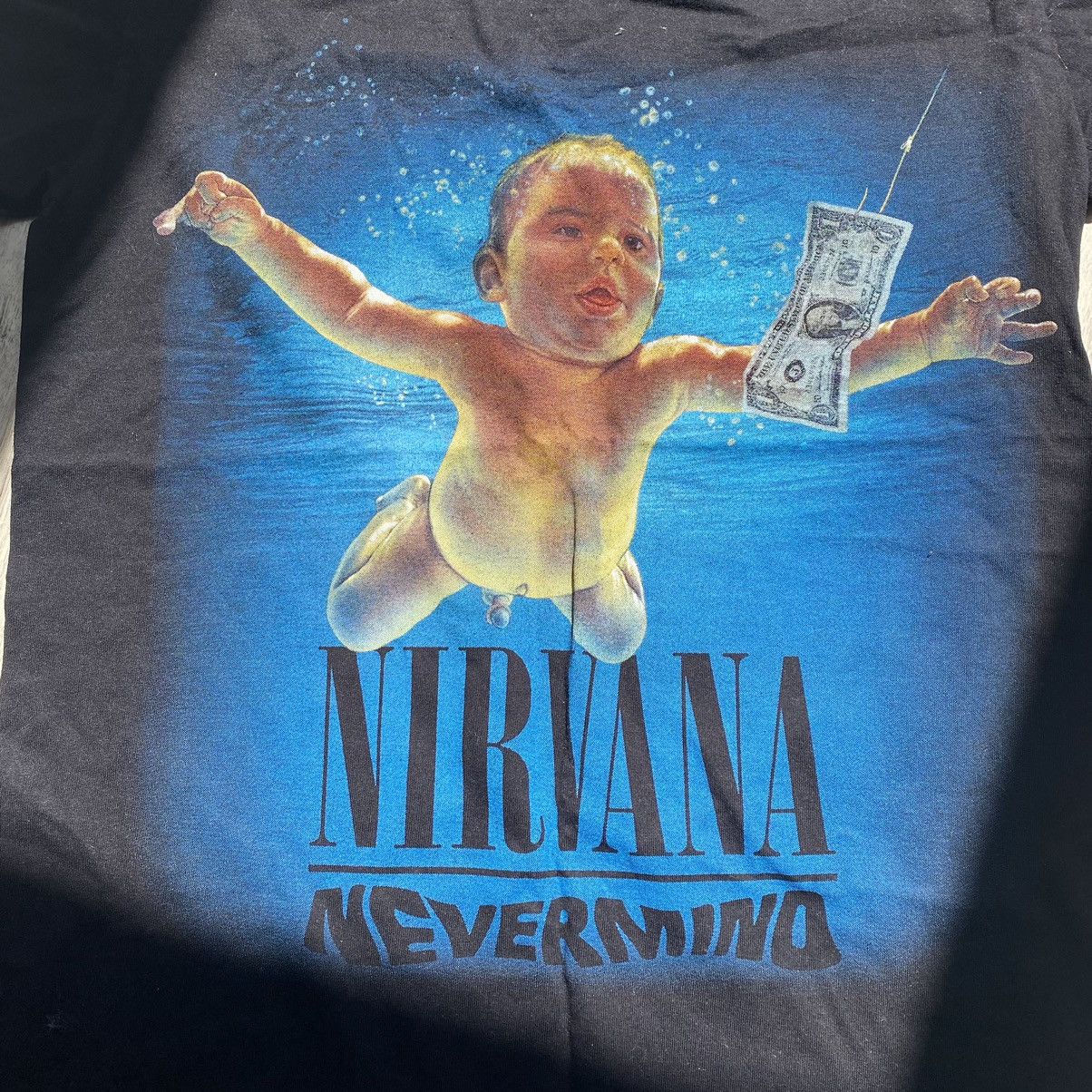 Band Tees VINTAGE NIRVANA GRUNGE BAND NEVERMIND HEAVY T SHIRT Size US S / EU 44-46 / 1 - 2 Thumbnail