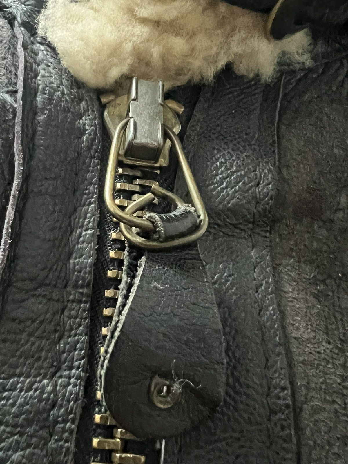 Schott SCHOTT NYC B-3 Sheepskin Leather Bomber Jacket Made in USA Size US M / EU 48-50 / 2 - 12 Thumbnail