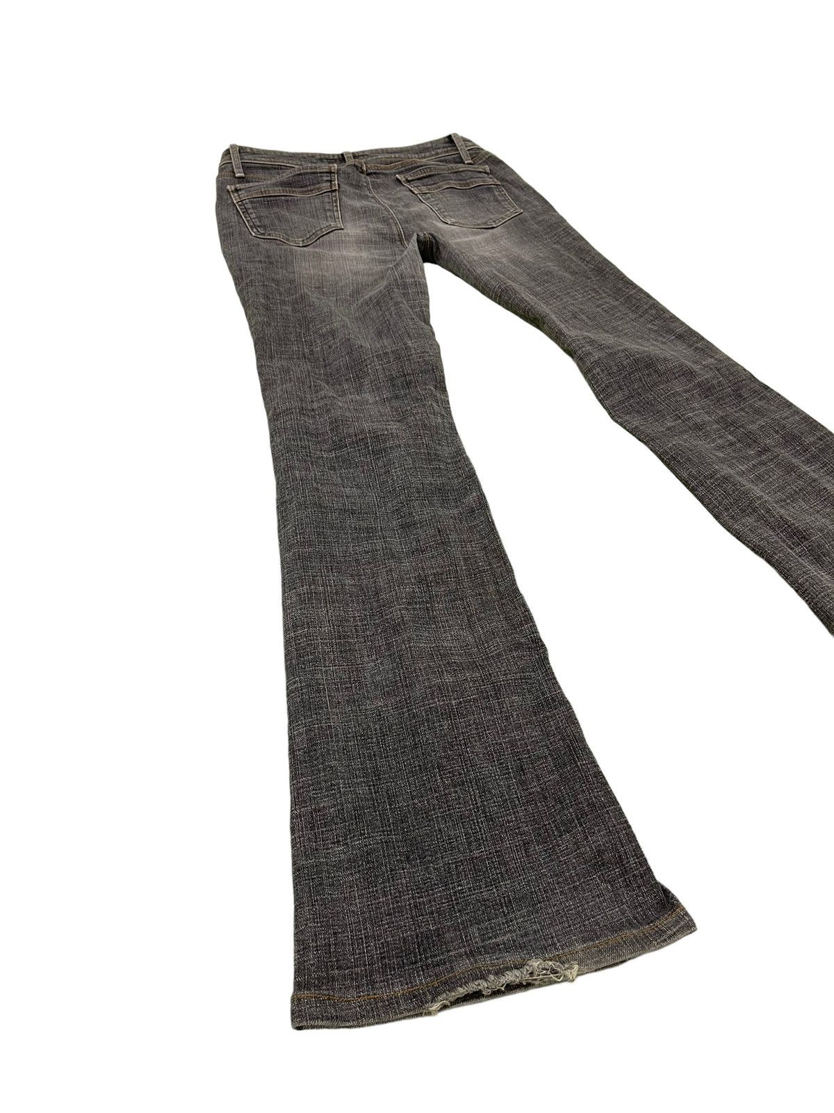 Japanese Brand Flare Jeans Ideo Japan Distress Stretch Boot Cut 6🟦1 Size US 31 - 12 Thumbnail