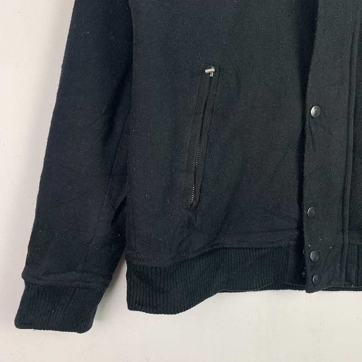 Japanese Brand × Vintage Vintage Japanese brand Full zipper wool jacket Size US M / EU 48-50 / 2 - 4 Thumbnail