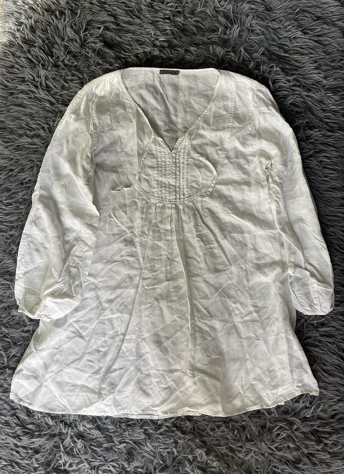Other Oska 100% linen avant garde mini dress Size S / US 4 / IT 40 - 1 Thumbnail