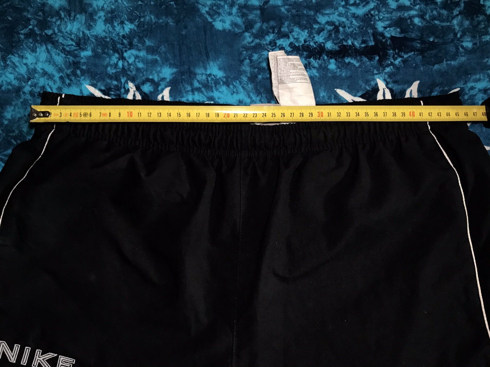 Nike Vintage Nike Shorts Swoosh Big Logo Y2K Drill 90s Size XL Size US 34 / EU 50 - 14 Thumbnail
