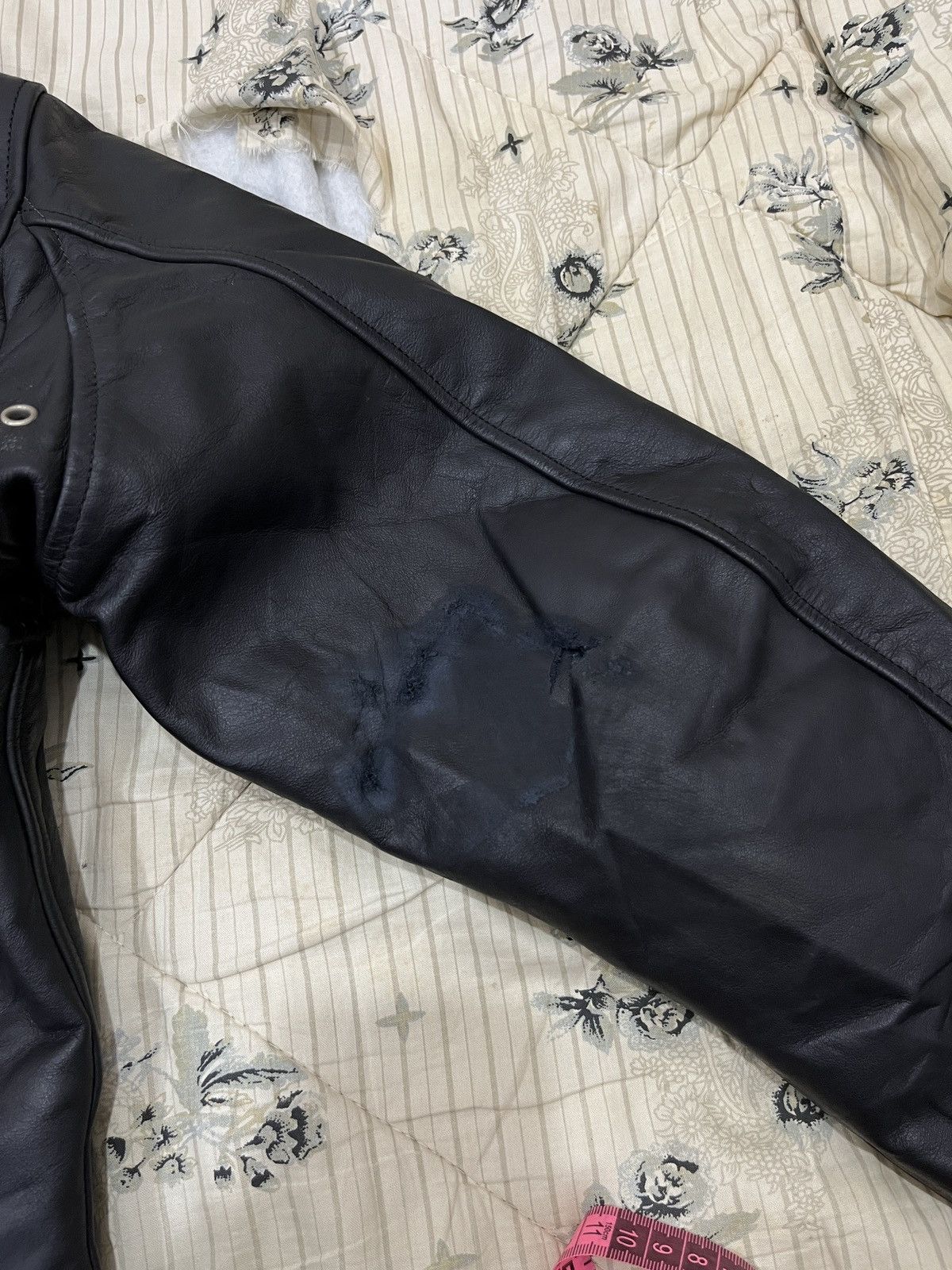 Genuine Leather (Uuuu). VINTAGE LEATHER RIDER JACKET Size US S / EU 44-46 / 1 - 16 Thumbnail