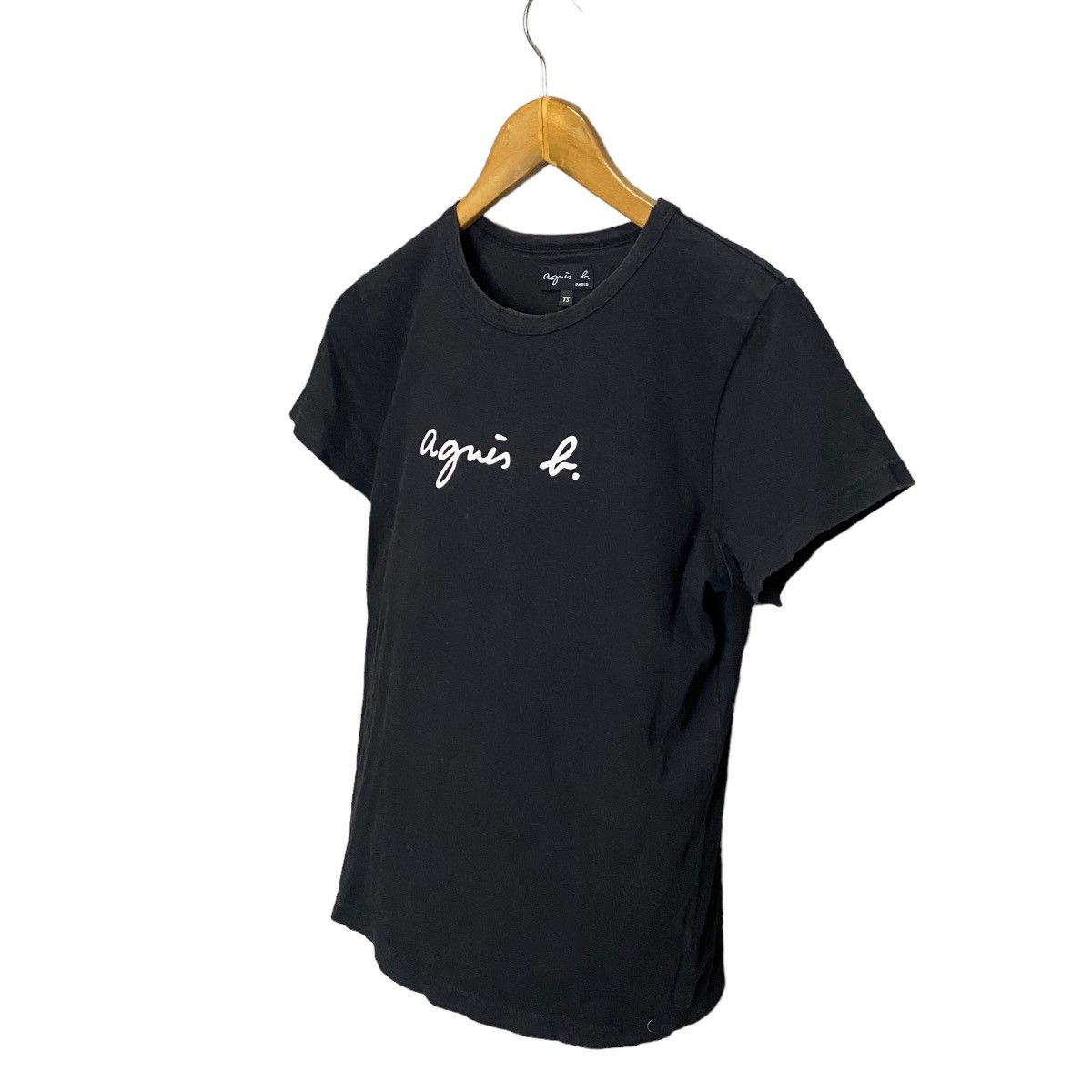 agnes b. Agnes B. black spellout Size S / US 4 / IT 40 - 3 Thumbnail